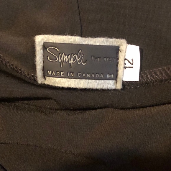 SOLD EUC Sympli Long sleeve wrap cardigan size 12 - Picture 4 of 4